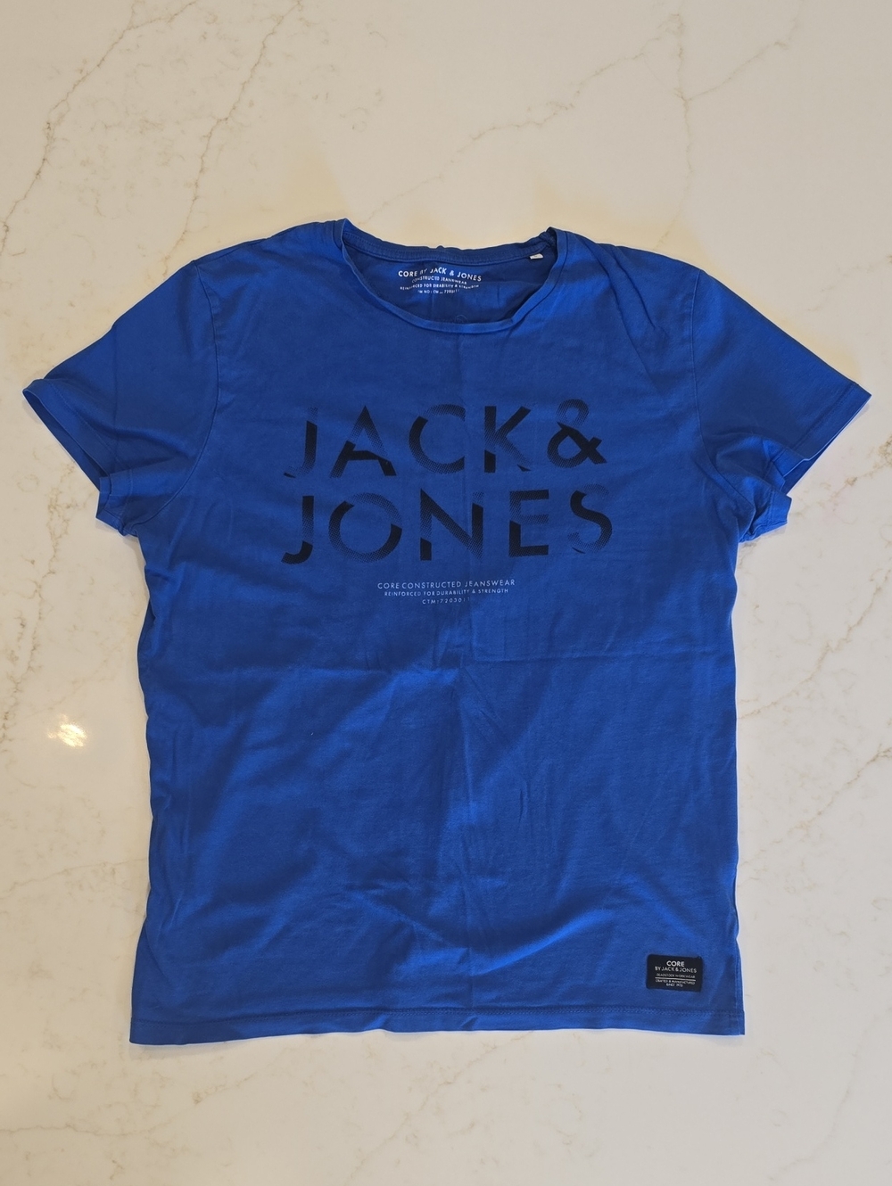 Jack & Jones Bold Blue Graphic Tee